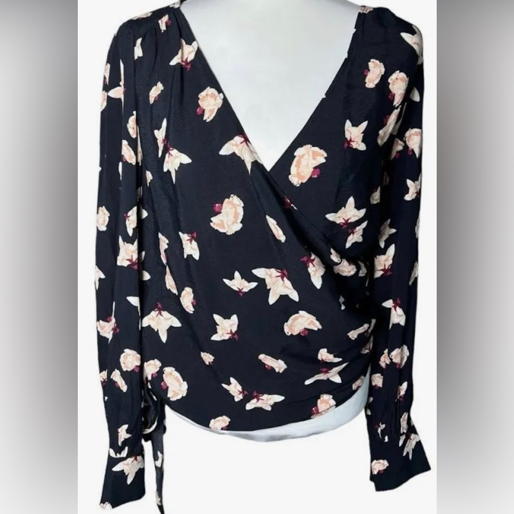 Ba&sh Marine Wrap Top